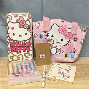 Hello Kitty christmas bag gift  Set of 6 pcs
